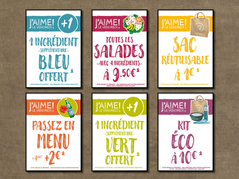 Affiches - Promos Restaurant