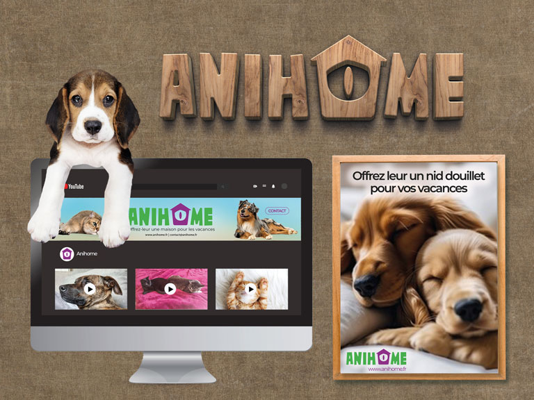 Logo Anihome - Site Pension Animaux