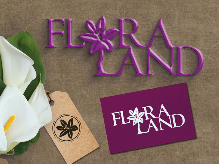 Logo Floraland - Fleuriste