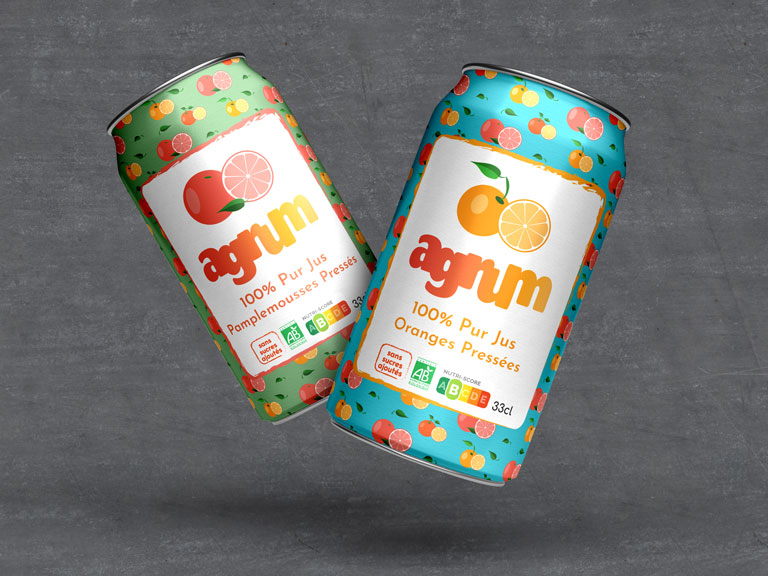 Packaging - Jus Agrumes
