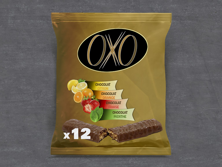Packaging Sachet de barres chocolatées