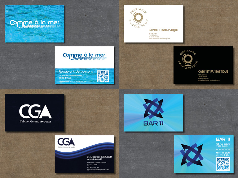 Cartes de visite