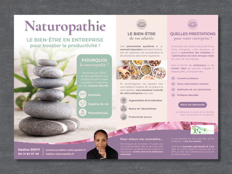Plaquette Naturopathie