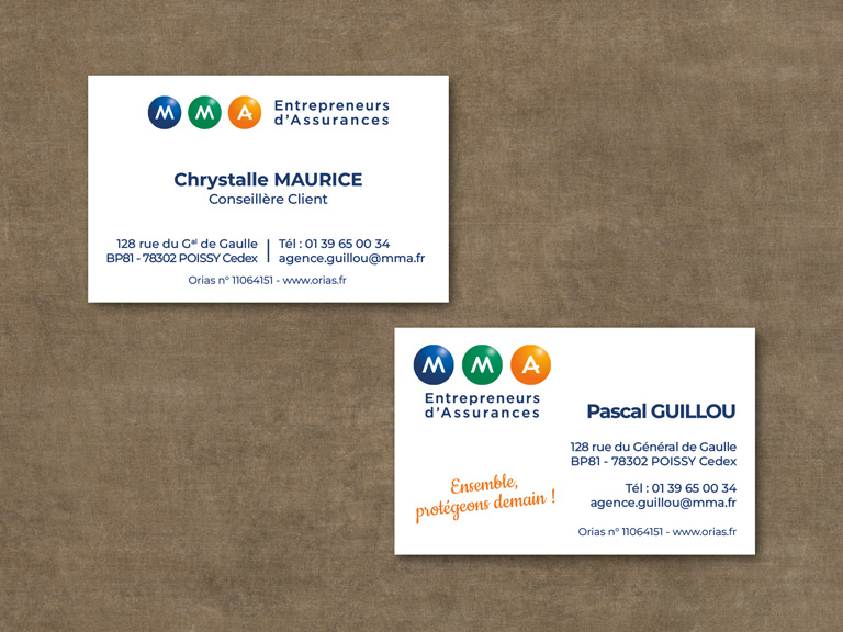 Carte de visite - Assurance
