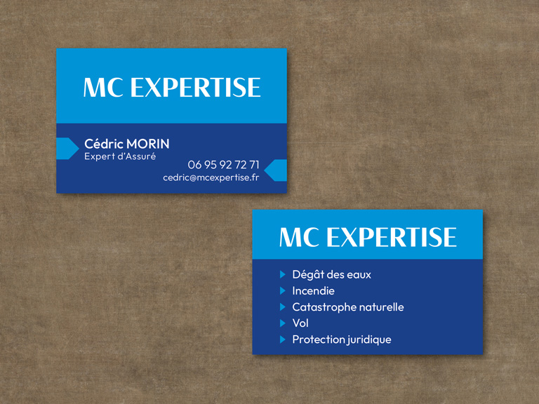 Carte de visite - Expert d'assuré
