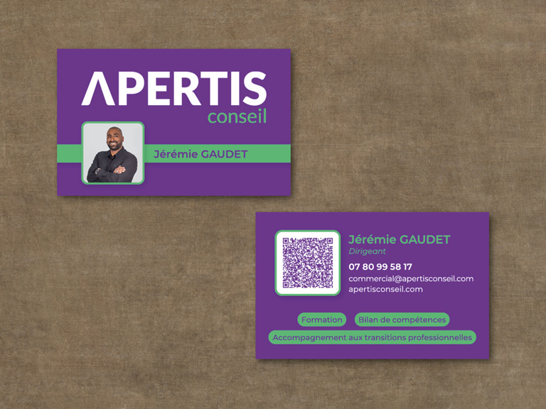 Carte de visite - Formation