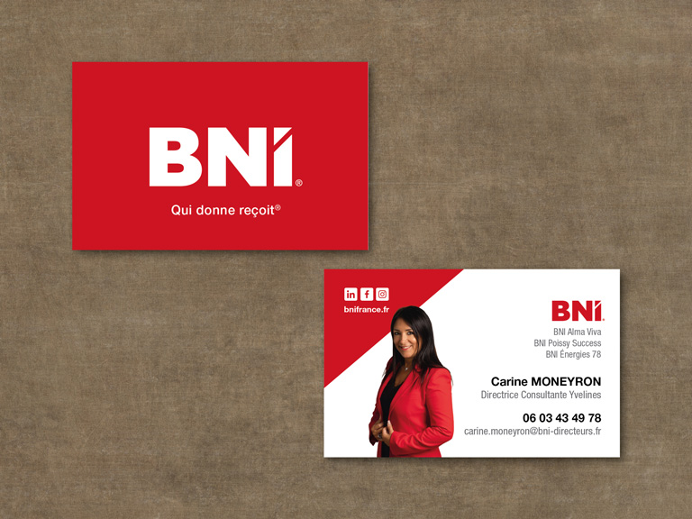 Carte de visite - Réseau d'entrepreneurs