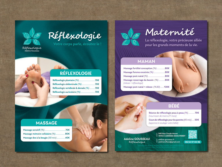 Flyer - Réflexologie