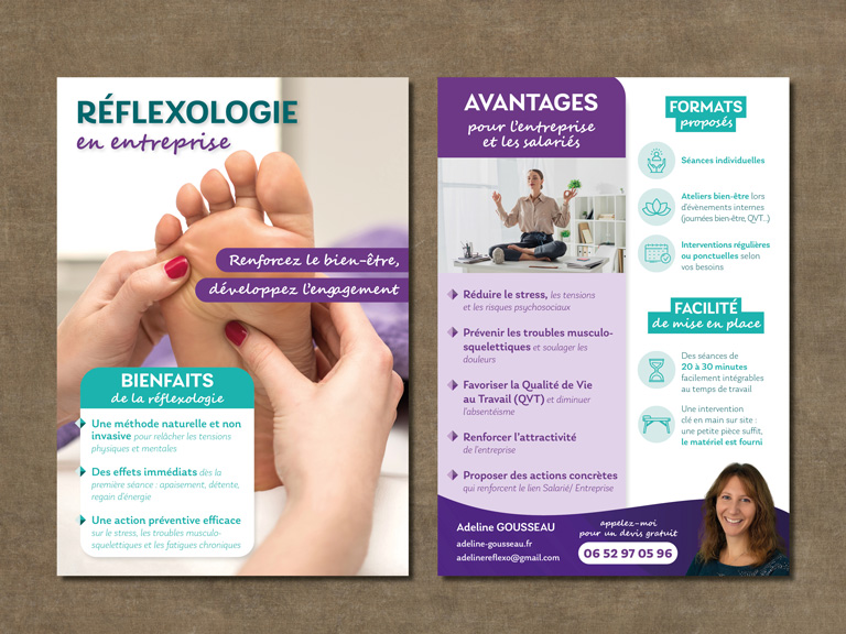 Flyer - Réflexologie