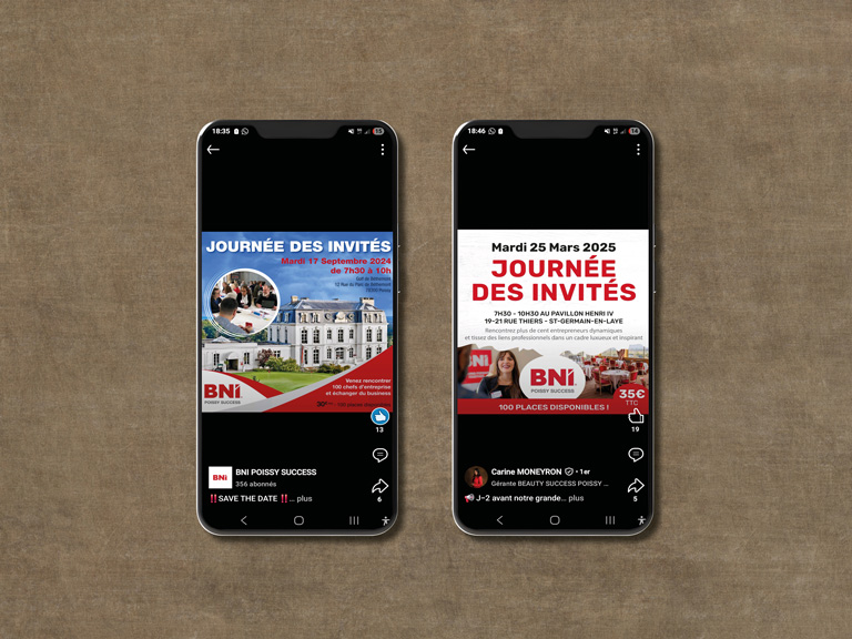 Visuel Linkedin - Réseau Entrepreneurs