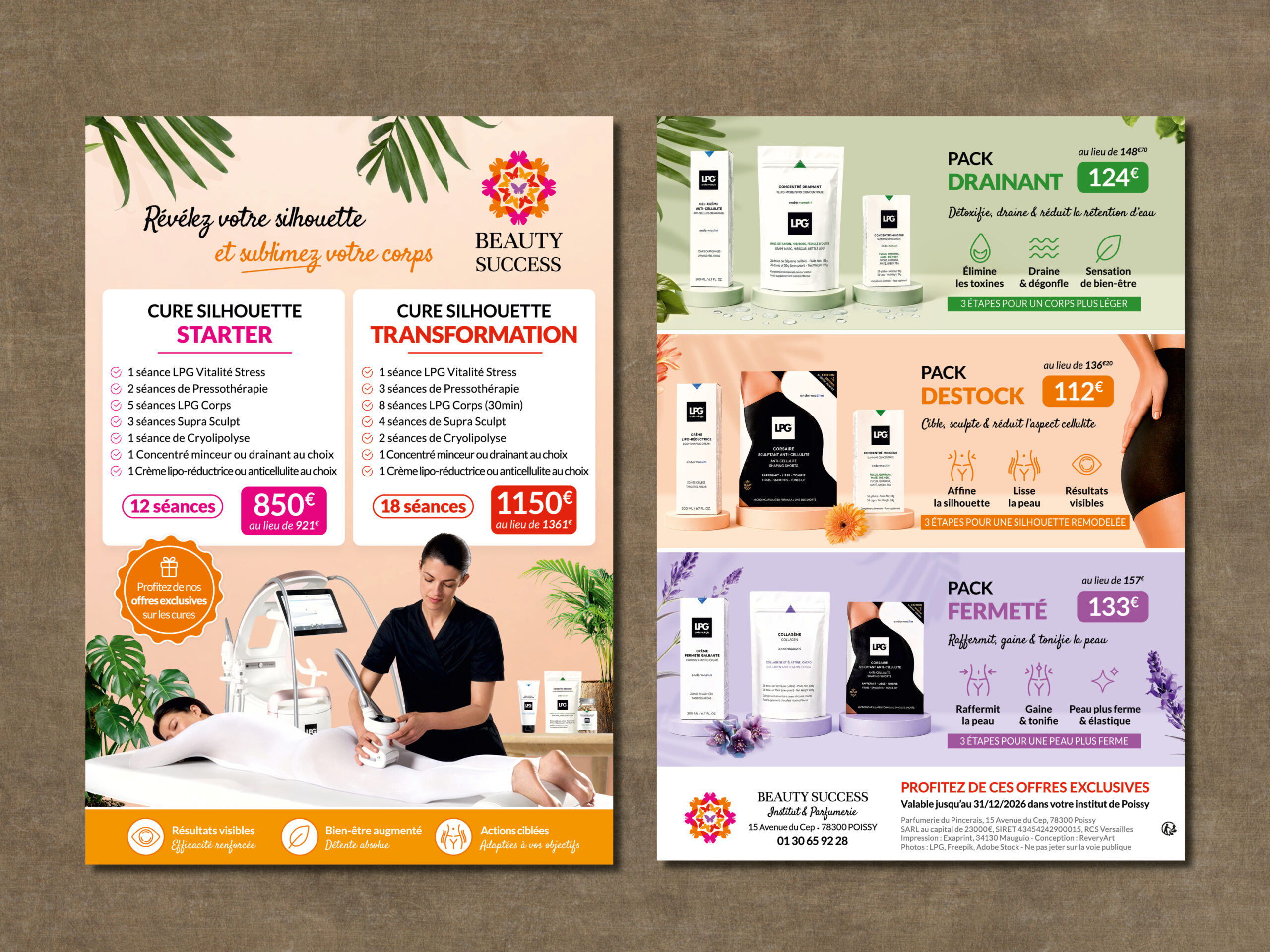 Flyer - Institut Beauté