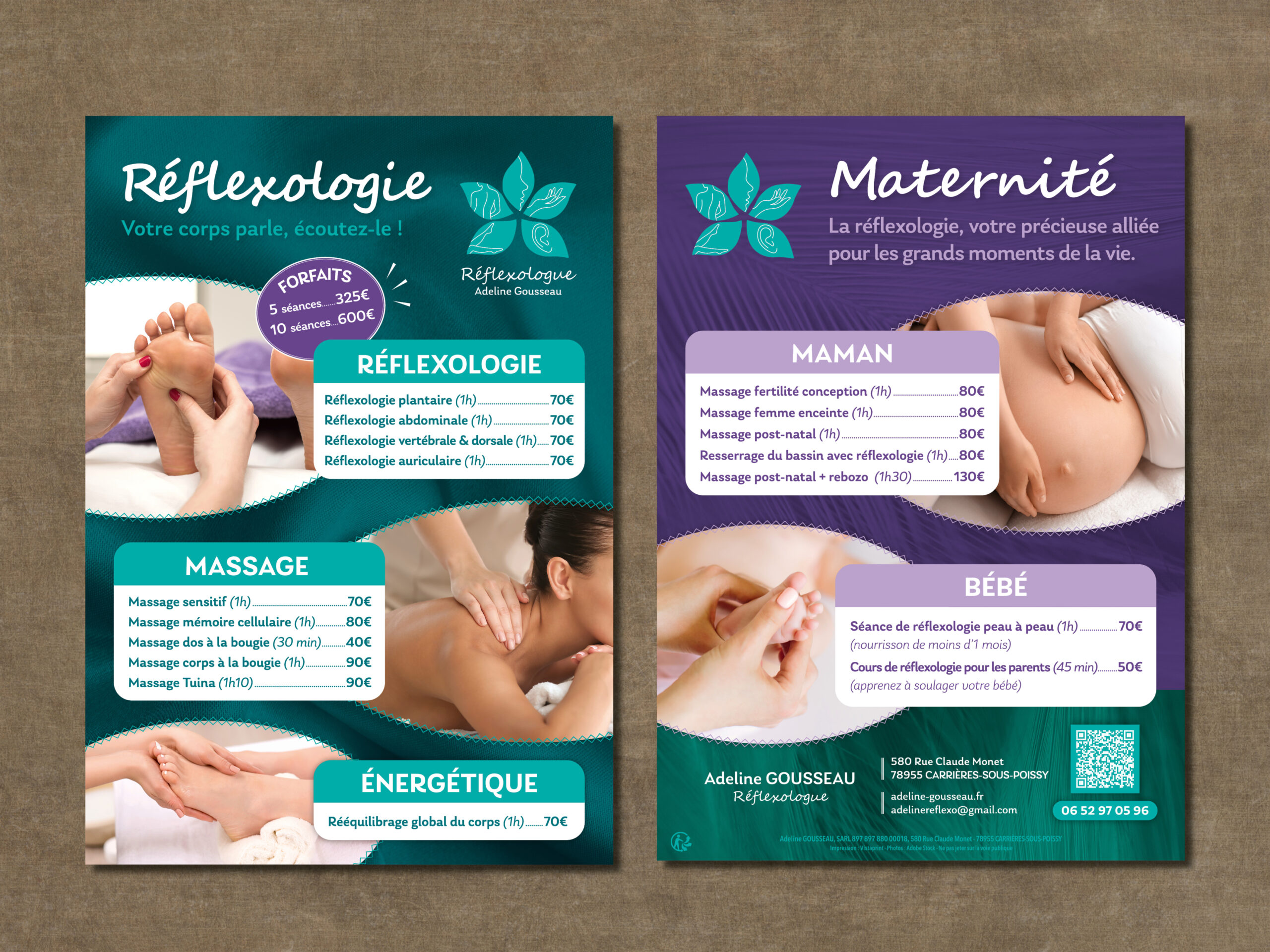 Flyer - Réflexologie